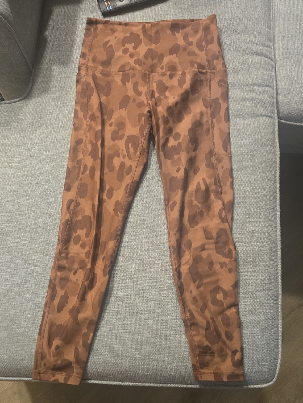 DSG Brown Leopard-Spot Active Leggings
